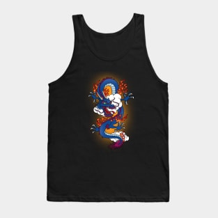 dragon on fire Tank Top